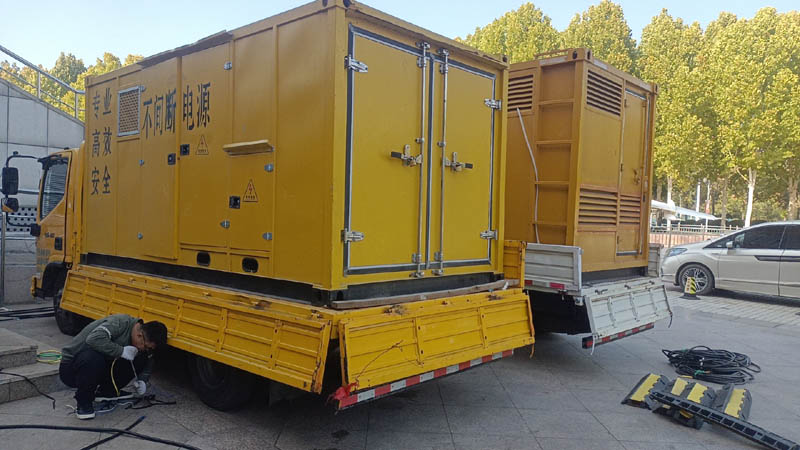 昆玉柴油发电机组和UPS电源配合使用时的注意事项